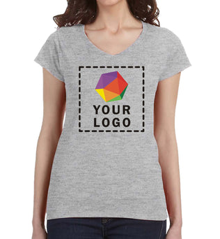 Gildan Ladies' SoftStyle® Fitted V-Neck T-Shirt - G64VL