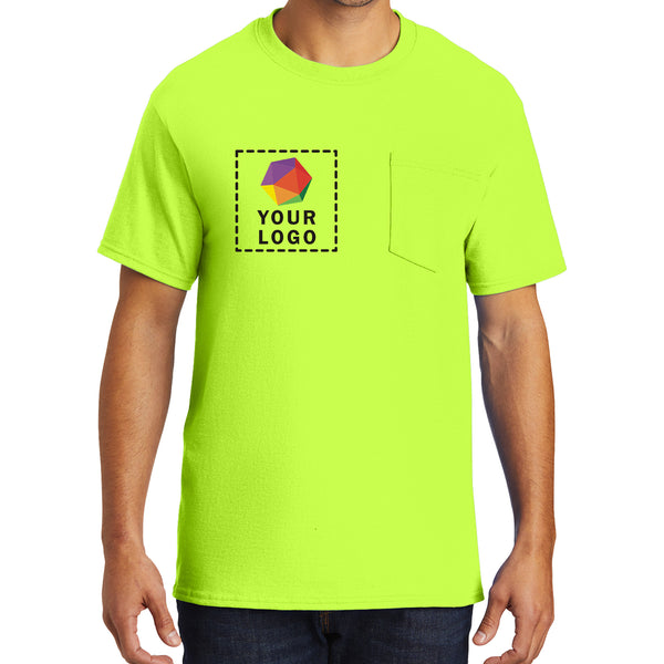 Port & Company® Custom Printed Essential Pocket Tee - PC61P