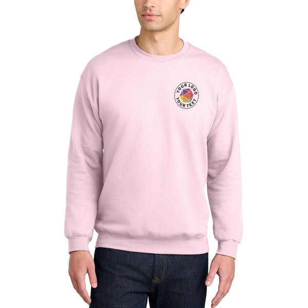 Gildan® Softstyle® Custom Embroidered Crewneck Sweatshirt - SF000