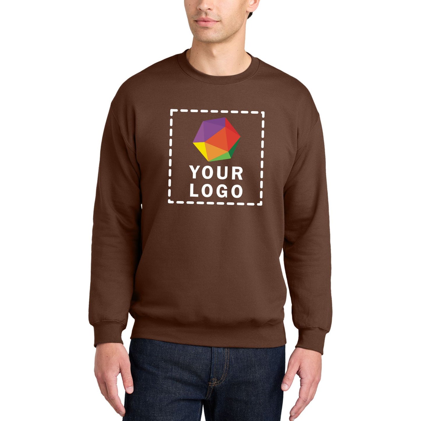 Gildan® Softstyle® Custom Printed Crewneck Sweatshirt - SF000