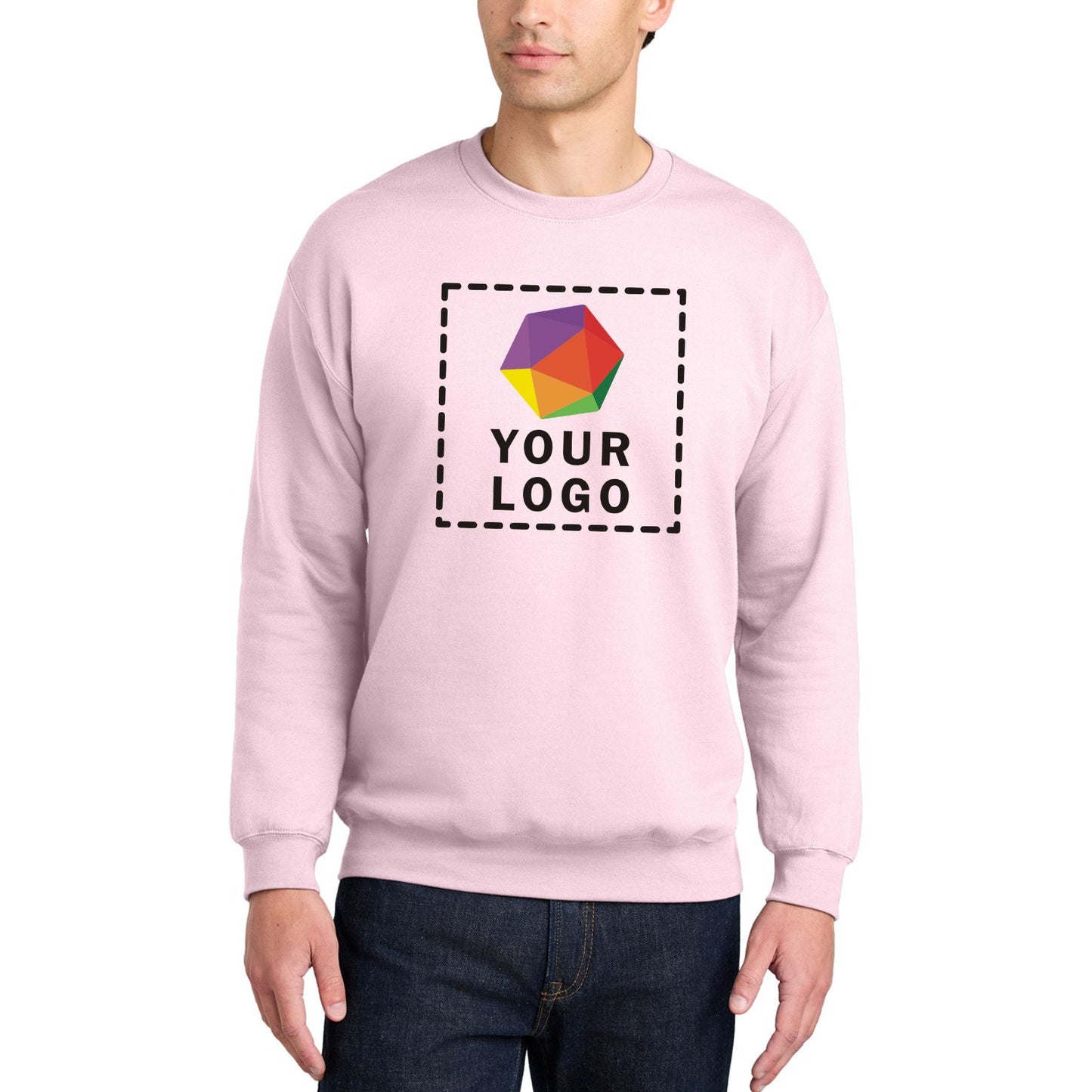 Gildan® Softstyle® Custom Printed Crewneck Sweatshirt - SF000