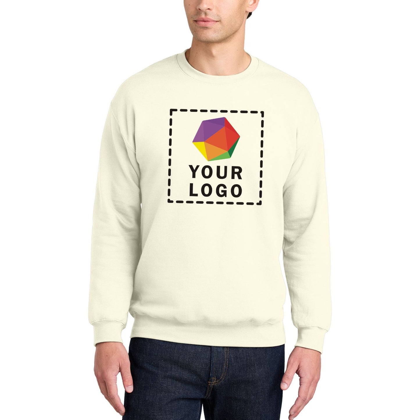 Gildan® Softstyle® Custom Printed Crewneck Sweatshirt - SF000