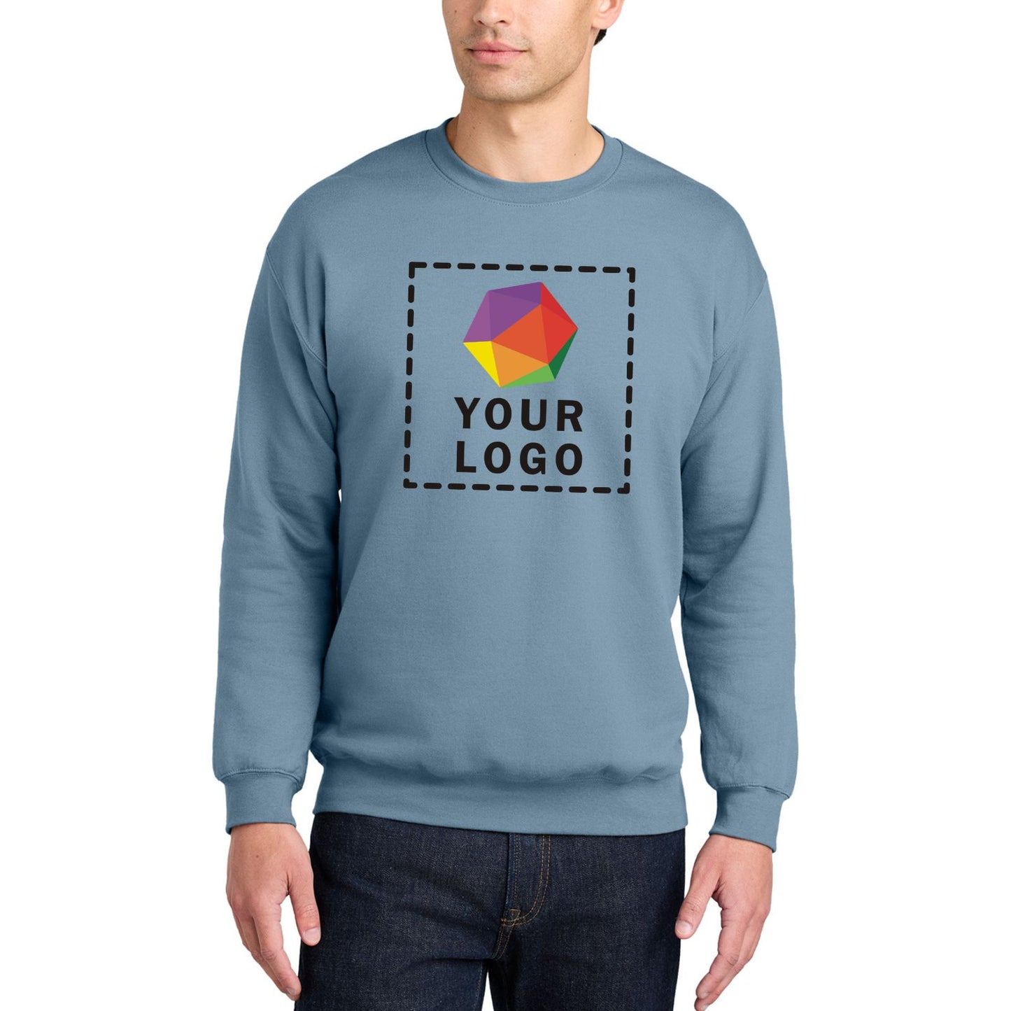 Gildan® Softstyle® Custom Printed Crewneck Sweatshirt - SF000