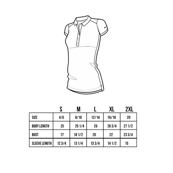 Nike Women's Custom Embroidered Dri-FIT Solid Icon Pique Modern Fit Polo - 746100