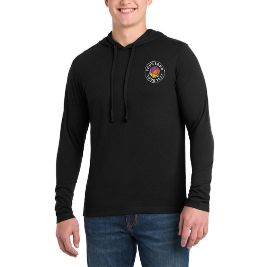 Sport-Tek ® PosiCharge ® Custom Embroidered Tri-Blend Wicking Long Sleeve Hoodie - ST406