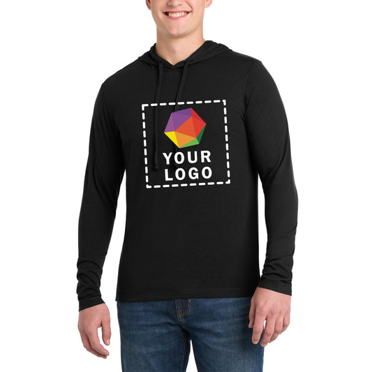 Sport-Tek ® PosiCharge ® Custom Printed Tri-Blend Wicking Long Sleeve Hoodie - ST406