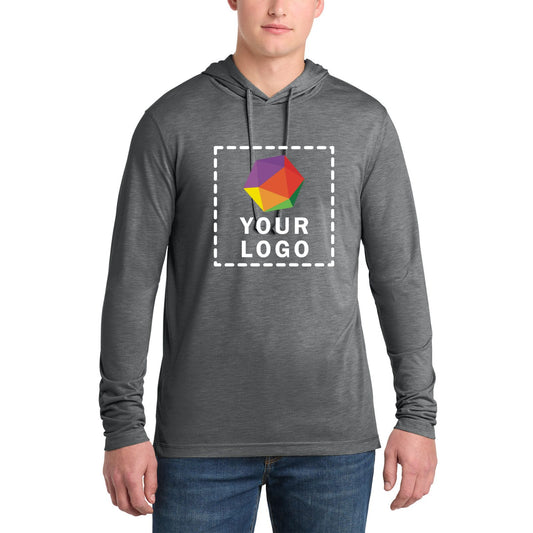 Sport-Tek ® PosiCharge ® Custom Printed Tri-Blend Wicking Long Sleeve Hoodie - ST406