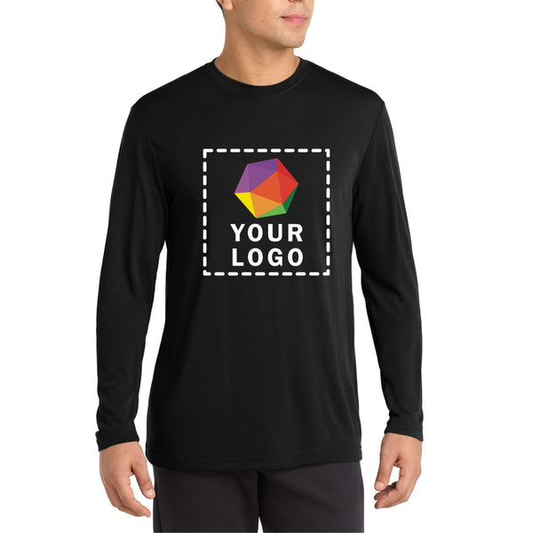 Sport-Tek® Long Sleeve PosiCharge® Competitor™ Cotton Touch™ Custom Printed Tee - ST450LS