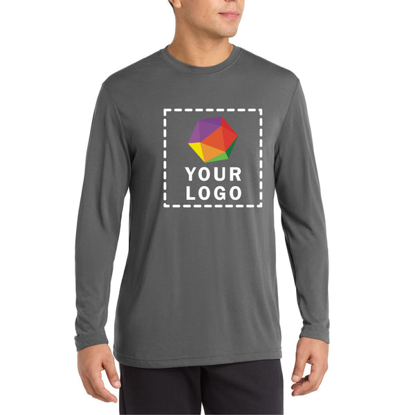 Sport-Tek® Long Sleeve PosiCharge® Competitor™ Cotton Touch™ Custom Printed Tee - ST450LS