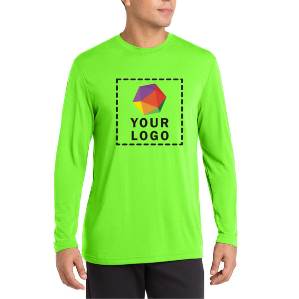 Sport-Tek® Long Sleeve PosiCharge® Competitor™ Cotton Touch™ Custom Printed Tee - ST450LS