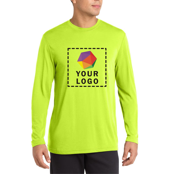 Sport-Tek® Long Sleeve PosiCharge® Competitor™ Cotton Touch™ Custom Printed Tee - ST450LS
