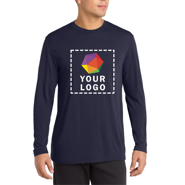 Sport-Tek® Long Sleeve PosiCharge® Competitor™ Cotton Touch™ Custom Printed Tee - ST450LS