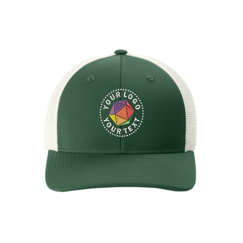 Sport-Tek® Custom Embroidered Club Trucker Cap - STC46