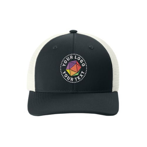 Sport-Tek® Custom Embroidered Club Trucker Cap - STC46