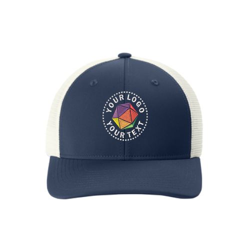 Sport-Tek® Custom Embroidered Club Trucker Cap - STC46