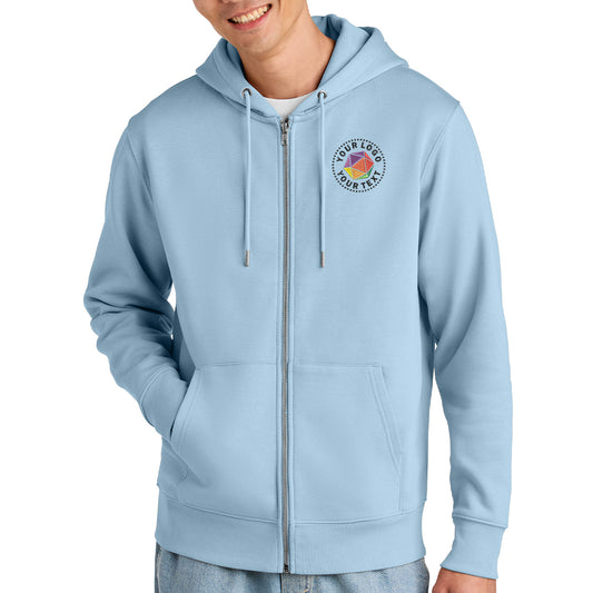 Stanley/Stella Unisex Custom Embroidered Cultivator 2.0 Full-Zip Hooded Sweatshirt - SXU005