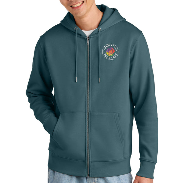 Stanley/Stella Unisex Custom Embroidered Cultivator 2.0 Full-Zip Hooded Sweatshirt - SXU005