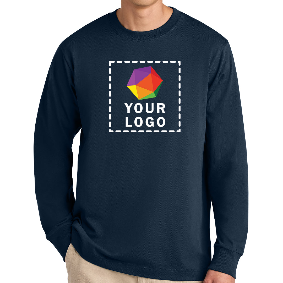 Stanley/Stella Unisex Custom Printed Freestyler Heavyweight Long Sleeve Tee - SXU023