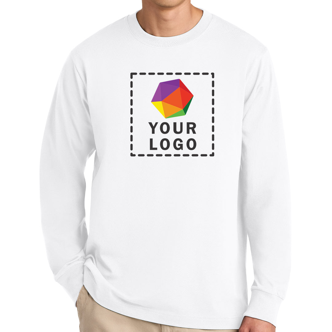 Stanley/Stella Unisex Custom Printed Freestyler Heavyweight Long Sleeve Tee - SXU023