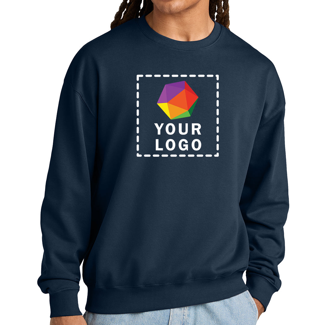 Stanley/Stella Unisex Custom Printed Ledger Dry Crewneck Sweatshirt - SXU029