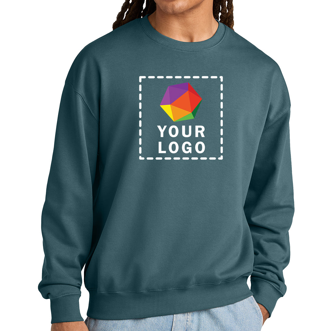 Stanley/Stella Unisex Custom Printed Ledger Dry Crewneck Sweatshirt - SXU029