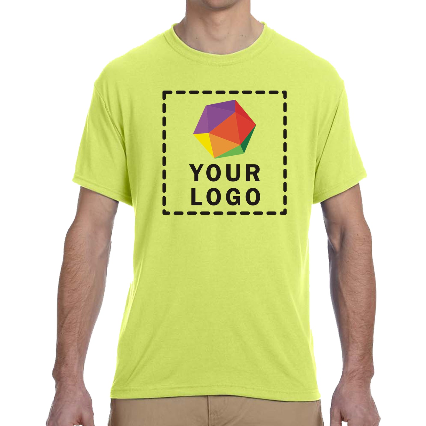 Jerzees® Dri-Power® 100% Polyester Custom Printed T-Shirt - 21M