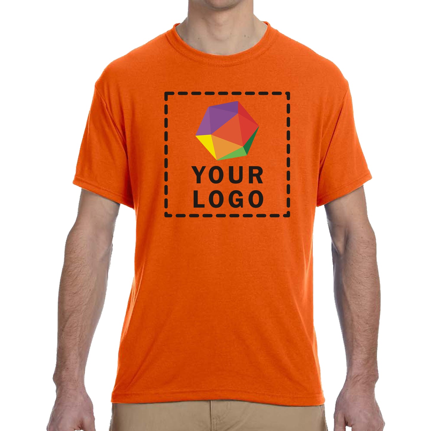 Jerzees® Dri-Power® 100% Polyester Custom Printed T-Shirt - 21M