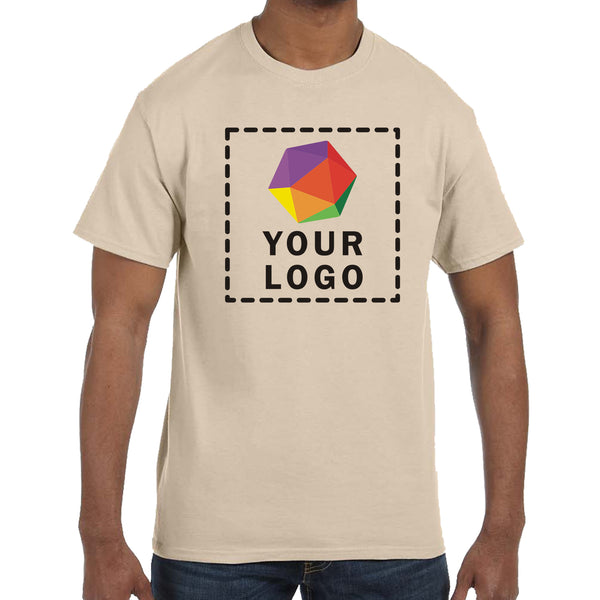 Jerzees® Dri-Power® 50/50 Cotton/Poly Custom Printed T-Shirt. 29M