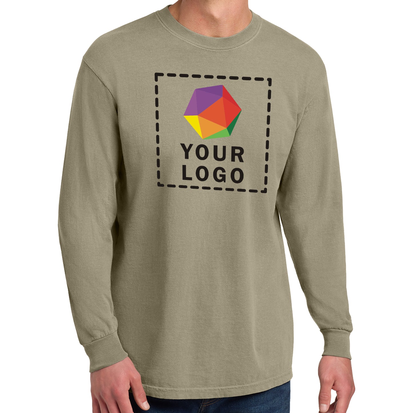 Comfort Colors Custom Printed Adult Heavyweight RS Long-Sleeve T-Shirt - 6014