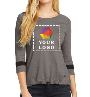 New Era ® Women's Tri-Blend 3/4-Sleeve Tee - LNEA136