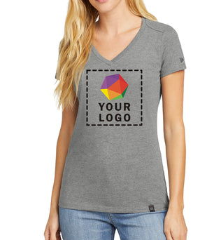 New Era® Women's Heritage Blend V-Neck Tee - LNEA101
