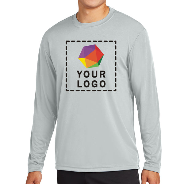 Sport-Tek® Custom Printed Long Sleeve PosiCharge® Competitor™ Tee - ST350LS