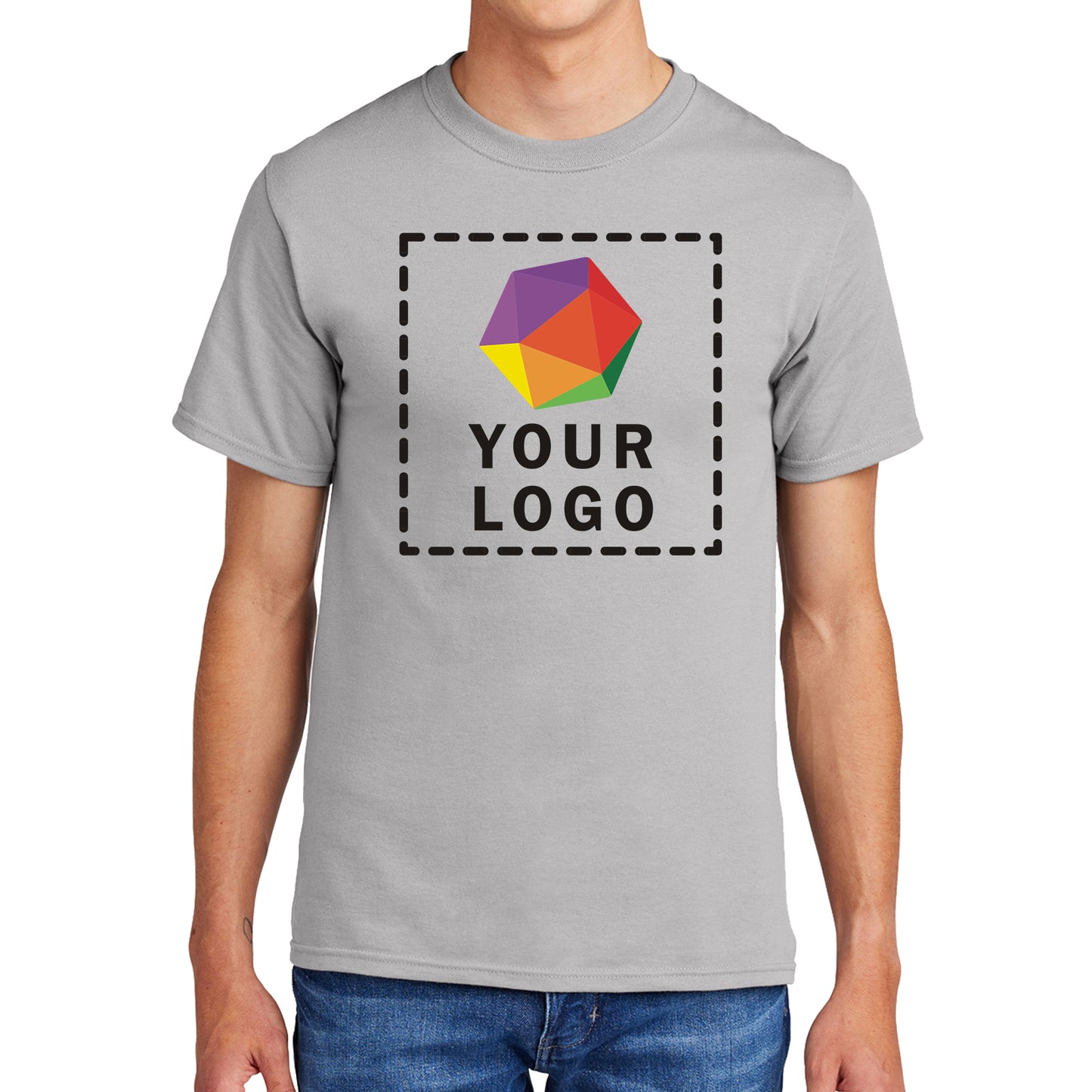 Port & Company® Custom Printed Essential Custom Printed Tee - PC61