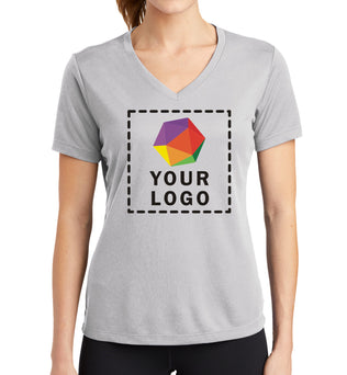 Sport-Tek® Women's PosiCharge® RacerMesh® V-Neck Tee - LST340