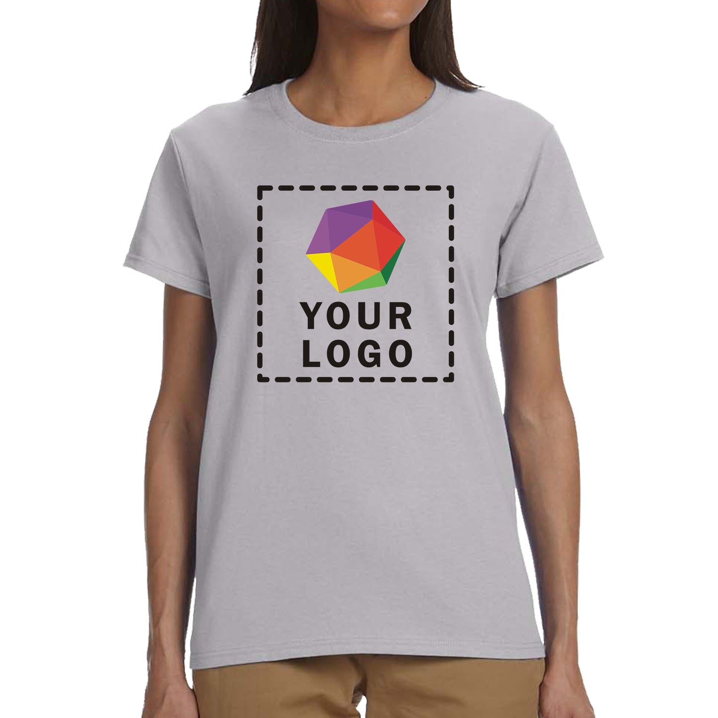 Gildan Custom Printed Ladies' Ultra Cotton® T-Shirt - G2000L