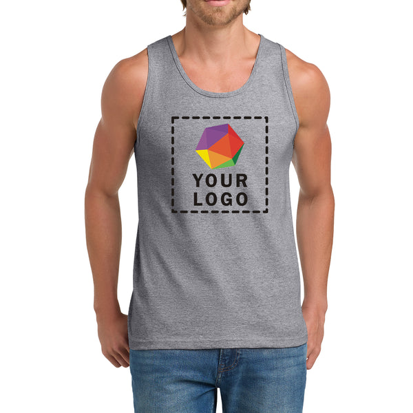 Gildan® Custom Printed Ultra Cotton®100% US Cotton Tank Top - 2200