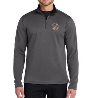 Port Authority® Custom Embroidered Silk Touch™ Performance 1/4-Zip  -  K584