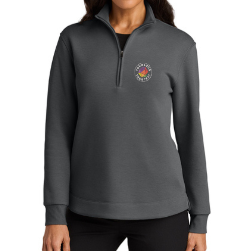 Port Authority® Custom Embrodiered Women’s Wearever Signature Double Pique 1/4-Zip  -  LK210