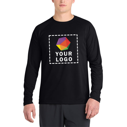 Sport-Tek® Dry Zone® Custom Printed Long Sleeve Raglan T-Shirt - T473LS