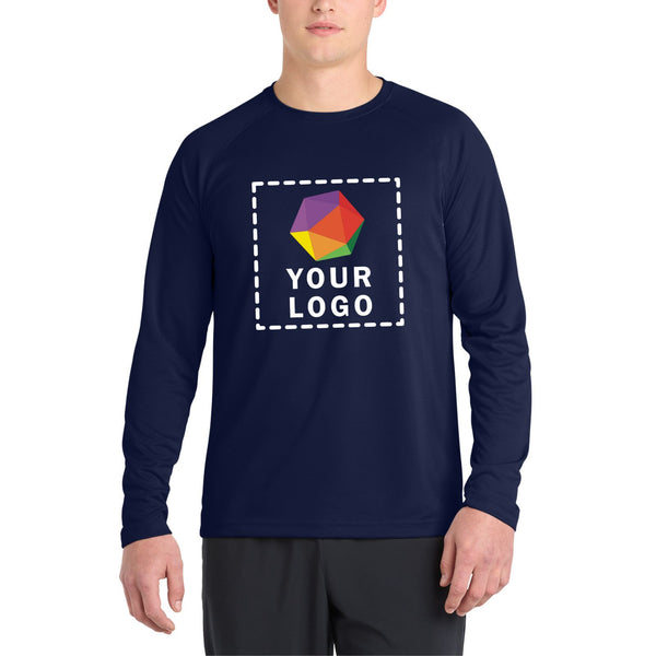 Sport-Tek® Dry Zone® Custom Printed Long Sleeve Raglan T-Shirt - T473LS