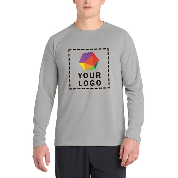 Sport-Tek® Dry Zone® Custom Printed Long Sleeve Raglan T-Shirt - T473LS
