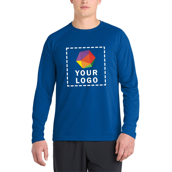 Sport-Tek® Dry Zone® Custom Printed Long Sleeve Raglan T-Shirt - T473LS