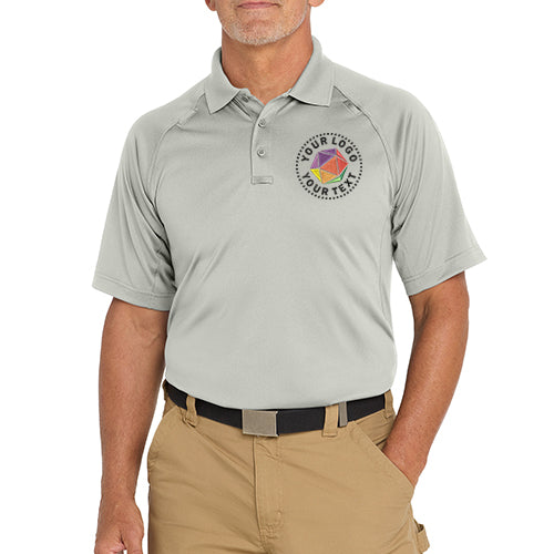 CornerStone® Custom Embroidered Tall Select Snag-Proof Tactical Polo - TLCS410