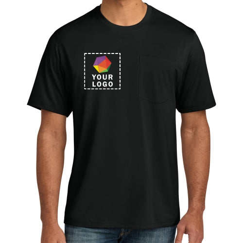 CornerStone® Custom Printed Tall Workwear Pro Short Sleeve Pocket Tee - TLCS440P