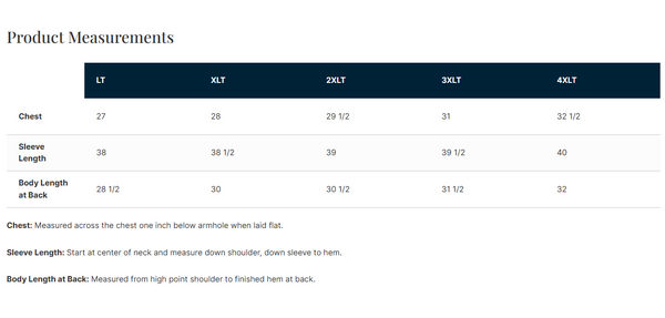 CornerStone® Custom Embroidered Tall Duck Cloth Work Jacket - TLJ763