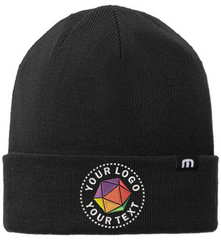 TravisMathew Custom Embroidered Solid Cuffed Beanie - TM1MY394