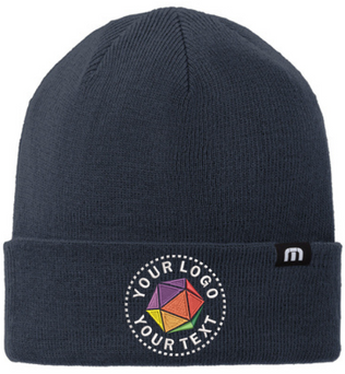 TravisMathew Custom Embroidered Solid Cuffed Beanie - TM1MY394