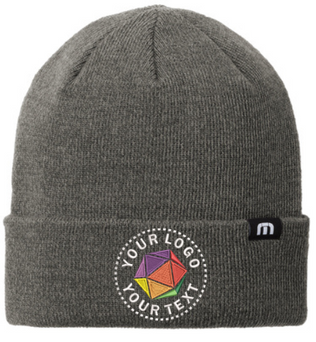 TravisMathew Custom Embroidered Solid Cuffed Beanie - TM1MY394
