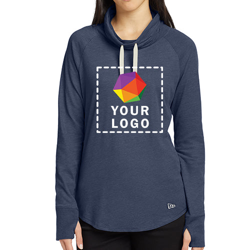 New Era ® Custom Printed Women's Cowl Neck Tee - LNEA123