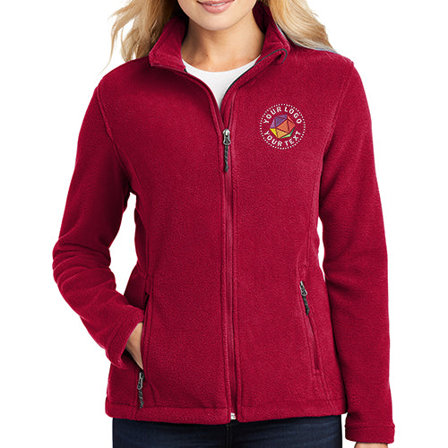 Port Authority® Women's Value Fleece Custom Embroidered Jacket - L217